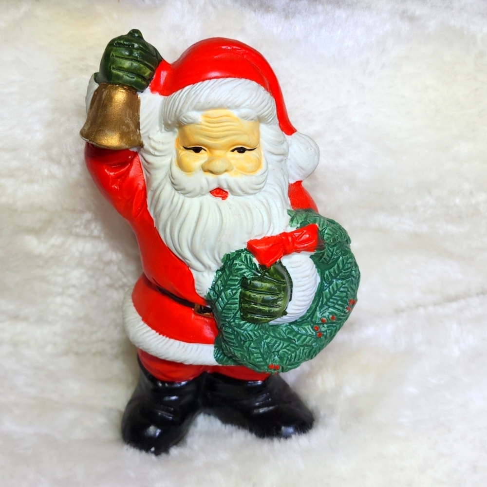 Vintage Ceramic Santa